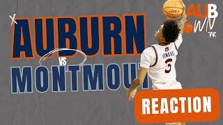 REACTION: Auburn vs  Monmouth