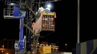 La partenza del nuovo treno per container e rotabili fra Trieste e Norimberga