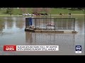 Sugar House Park filled with water over the weekend