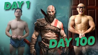 Tôi Tập Như KRATOS Trong 100 Ngày – God of Gym War và KẾT QUẢ SỐC | THẾ DÂN