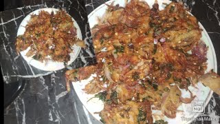 aj bnye bht hi mazedar bread or piyaz k pakoray