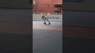 Inline speed skating practice for national #shortsfeed #delhi #inlineskate #skating #new