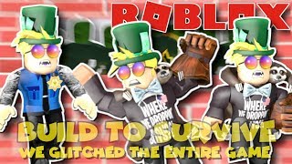 Build To Survive The Monsters In Roblox
