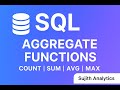 SQL Tutorials | Aggregate Functions