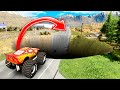 AUTOS vs SCHLAGLÖCHER in BeamNG!