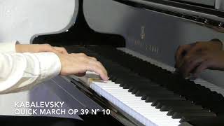 KABALEVSKY :: Quick March op. 39 nº 10 :: Piano Exam