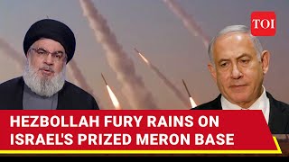 Iran-Linked Fighters' Midnight Blitz On Israel's Meron Base; Hezbollah's Katyusha Rockets On Cam