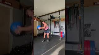 Rotational Medicine Ball Slam