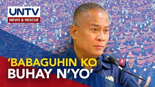 Mga pulis na sangkot sa illegal drug operations, binalaan ni PNP OIC Vicente Danao Jr.