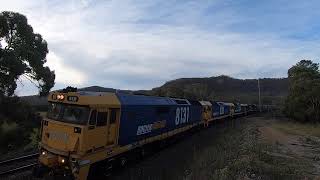 8131, 28, 34 \u0026 8255 at Jeffrey's Siding NSW. Thu 23rd Apr 2020