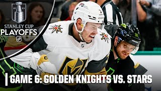 Vegas Golden Knights vs. Dallas Stars: Western Conference Final, Gm 6 | Full Game Highlights