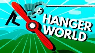 Dodging GIANT FANS and Collecting GOLD COINS! - Hanger World Gameplay