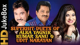 Superhit Duets Of Alka Yagnik, Kumar Sanu & Udit Narayan |Bollywood 90's Evergreen Songs