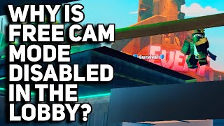 Why is Free Cam Mode Disabled In the Lobby? | Tower Defense Simulator