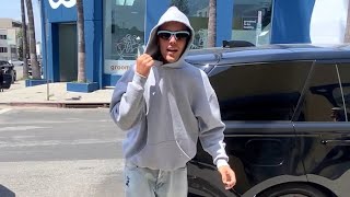 Justin Bieber Tells The Paps To Buzz Off Due To His Anxiety Flare Up