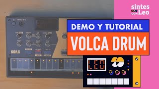 KORG VOLCA DRUM - DEMO Y TUTORIAL EN ESPAÑOL