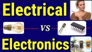 Difference between electrical and electronics 🔥😲| Electrical vs Electronic Engineering in Hindi