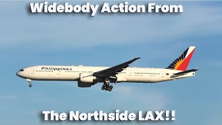 4K| Widebody Tuesdays!  Stunning Widebody Action From The Northside Of LAX!