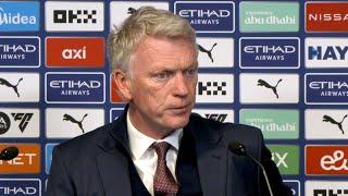 David Moyes FULL post-match press conference | Man City 3-0 West Ham