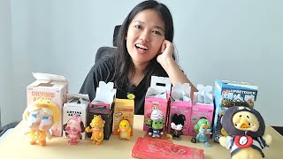 Unboxing Blind Box Pop Mart Upsetduck, Crybaby Powerpuff Girls, Nailong, Mega Space Molly