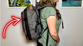 Simplify Travel with the Bagsmart Backpack: Suitcase Features in a Compact Design