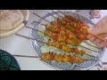 marokkói csirkenyárs vagy kebab moroccan chicken skewers