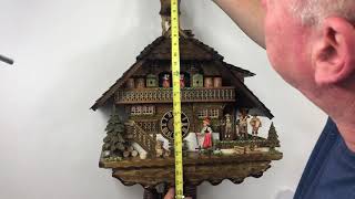 Hones Husli cuckoo clock 8680T 8 day musical