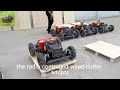 radio control crawler grass machine made by Vigorun Tech, Vigorun wireless crawler lawn grass cutter