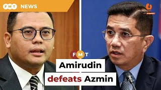 PKR’s Amirudin ousts Azmin Ali from Gombak stronghold