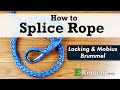 How to Splice Hollow Braid 12-Strand Rope - Locking & Mobius Brummel Splice - Thimble Eye