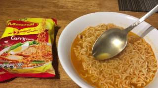 Maggi - mi 2 minute noodles - Curry flavour review