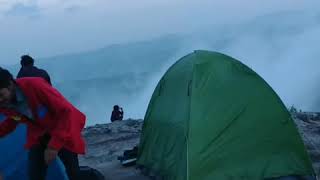 Ponmudikotta hilltop tent camping