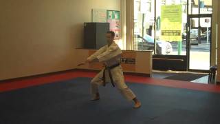 Chinte Kata (slow motion) - Warren Levi Karate