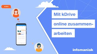 Mit kDrive im Team Dokumente online bearbeiten