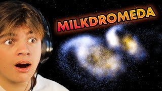 Milky Way VS Andromeda Galaxy - Universe Sandbox