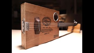 4 String Acoustic Padron Cigar Box Guitar