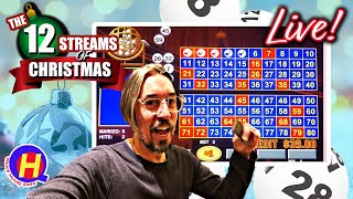 🚨LIVE KENO! One Card, Everybody Knows The Rules #12streamsofchristmas