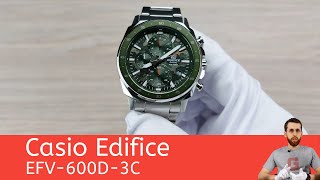 Спортивный камуфляж / Casio Edifice EFV-600D-3C