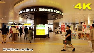 Omiya station \u0026 Watching footprints ???  |#4k #japan #omiya | Explore Japan