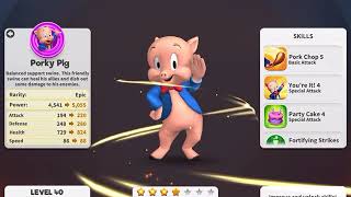 Looney Tunes World of Mayhem Part 22 Porky Pig Advances To 5 Stars