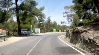 Pantano el Chorro [3]: Curvas increibles en la sinuosa carretera de acceso al embalse