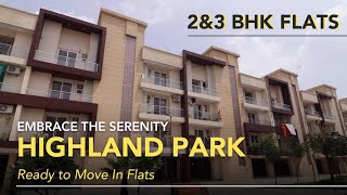 3 BHK Ready to Move Flat in Zirakpur | Flats in Highland Park | Flats near Airport