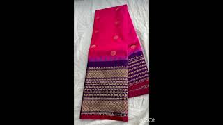 🍁Gadwal Mixed Silk With Blouse Sarees|@08919871229| #gadwalsilk #trending #trendingvideo #viralvideo