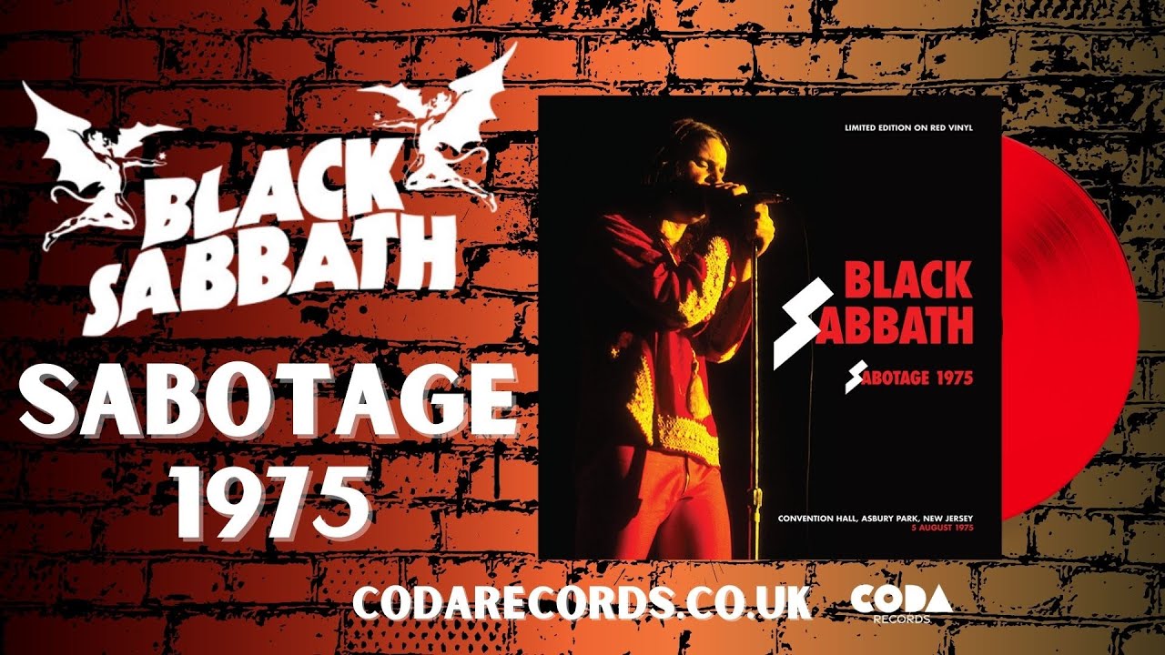 New Vinyl: Black Sabbath – Sabotage 1975 (Limited Edition 12-Inch Album ...