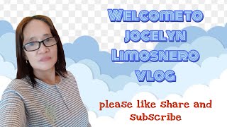 Jocelyn Limosnero vlog is live!