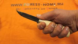 Нож Marttiini Arctic Circle Knife рукоять карельская береза