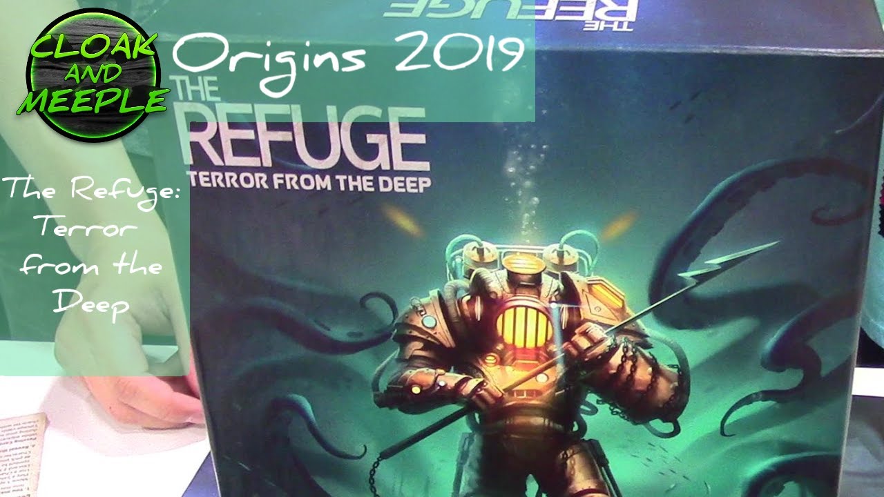 The Refuge: Terror From The Deep [B&B Games Studio] | Origins 2019 ...