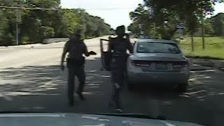 Dash camera footage of Sandra Bland's arrest released