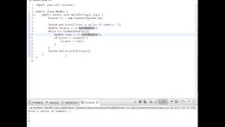 Find the Largest and Smallest Numbers in a Sequence (Java)