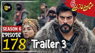 Osman Series Updates ! Season 6 Episode 178 trailer 3 urdu | Explained By by Bilal Ki Voice